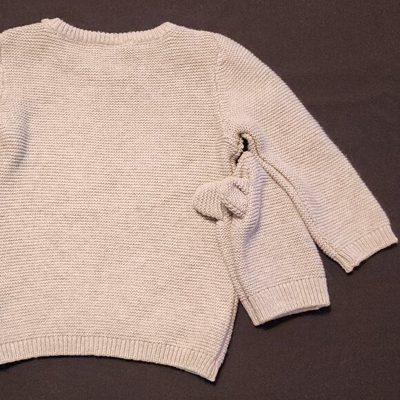 Carter's Just One You 100% Cotton Gray Sweater/Hat Set Infant/Baby Size 9 Months - Picture 5 of 9